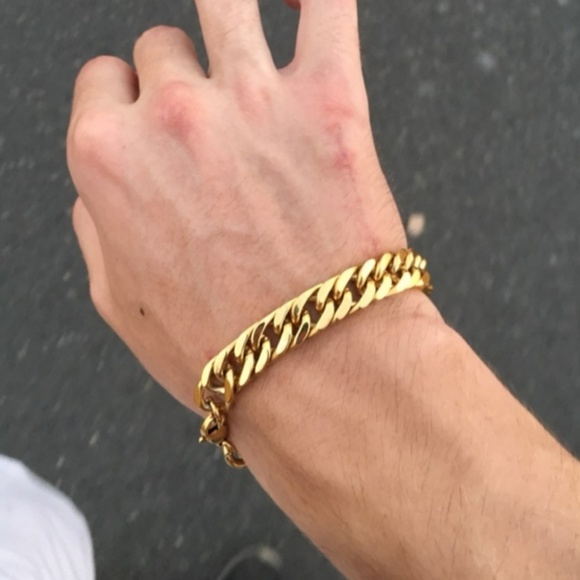Gold plated bracelet - Picture 1 of 1